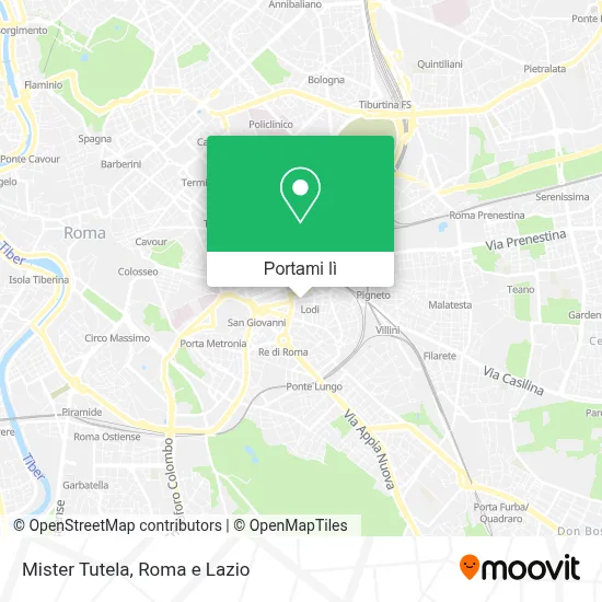Mappa Mister Tutela