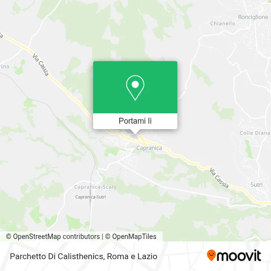Mappa Parchetto Di Calisthenics