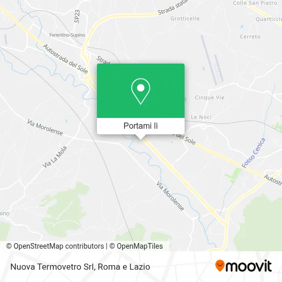 Mappa Nuova Termovetro Srl