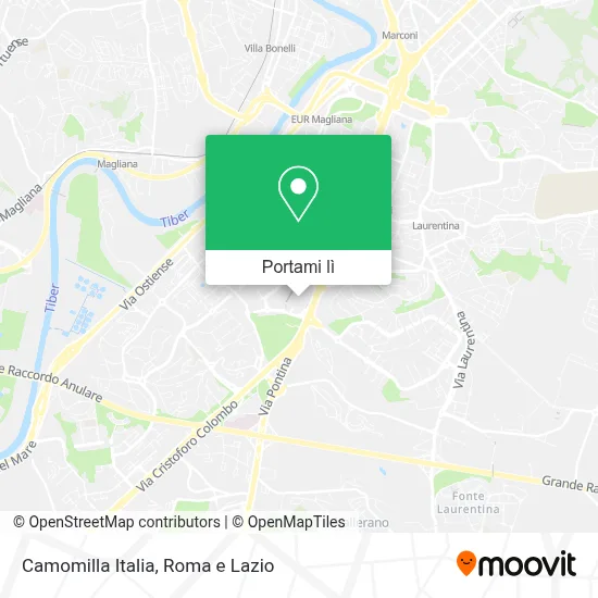 Mappa Camomilla Italia