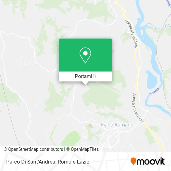 Mappa Parco Di Sant'Andrea