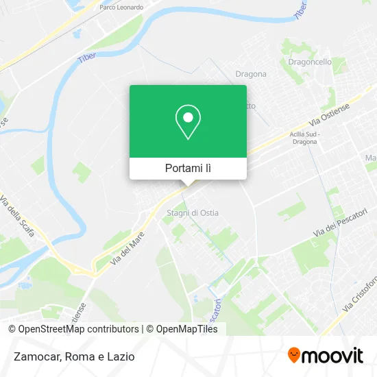 Mappa Zamocar