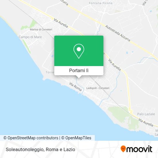 Mappa Soleautonoleggio