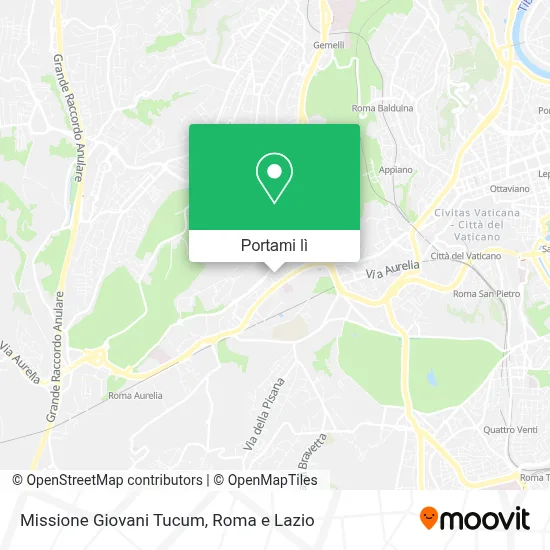 Mappa Missione Giovani Tucum