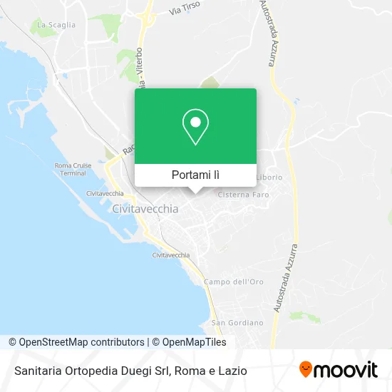 Mappa Sanitaria Ortopedia Duegi Srl