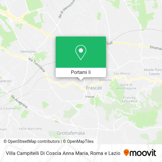 Mappa Villa Campitelli Di Coscia Anna Maria