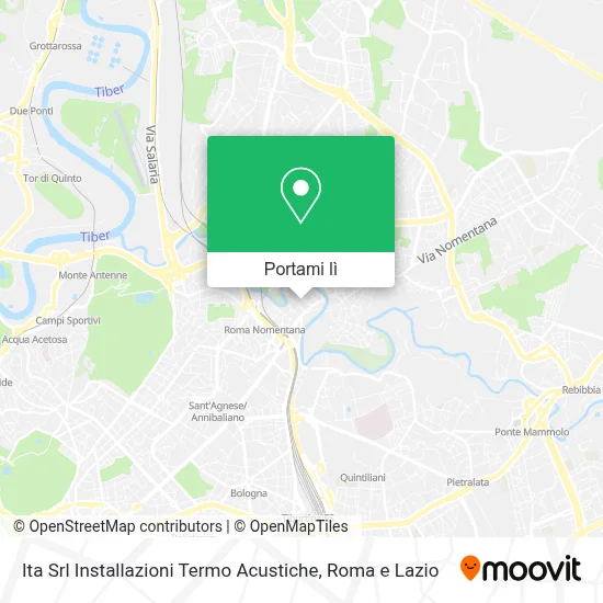 Mappa Ita Srl Installazioni Termo Acustiche