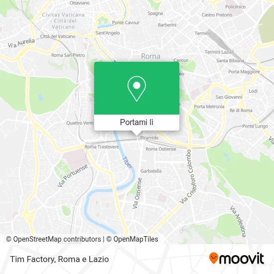 Mappa Tim Factory