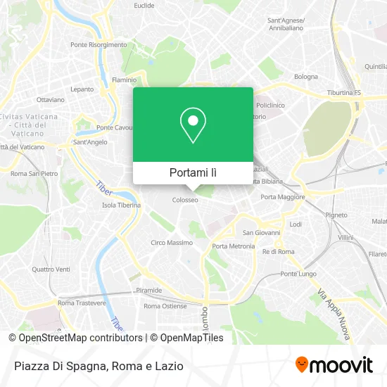 Mappa Piazza Di Spagna