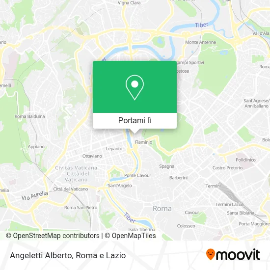 Mappa Angeletti Alberto