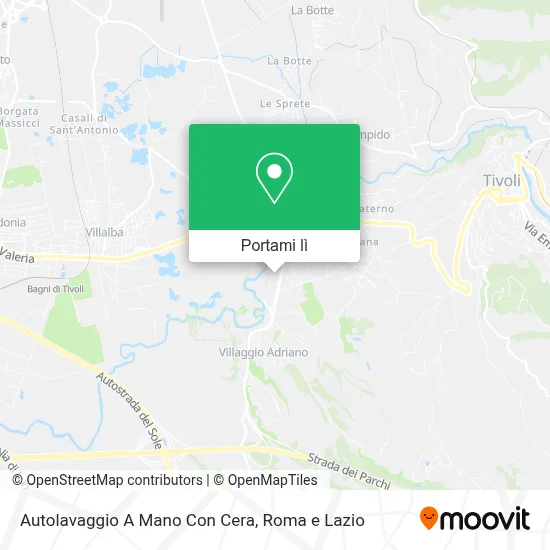 Mappa Autolavaggio A Mano Con Cera