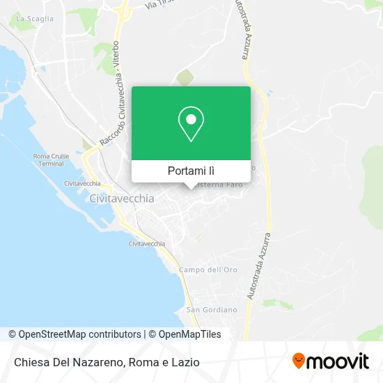 Mappa Chiesa Del Nazareno