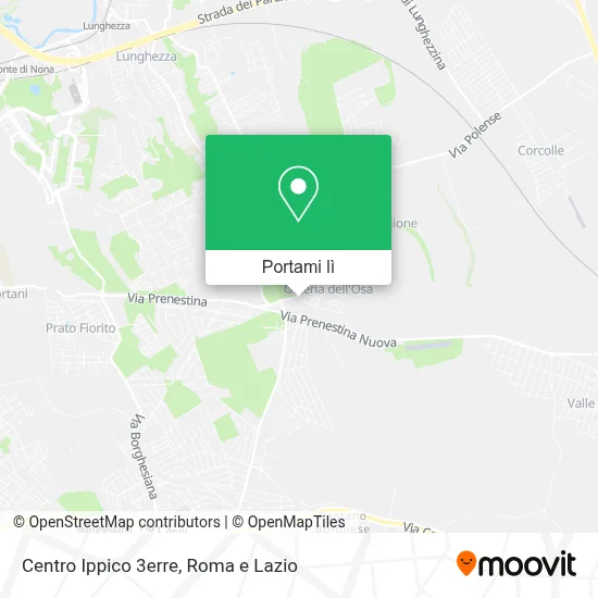 Mappa Centro Ippico 3erre