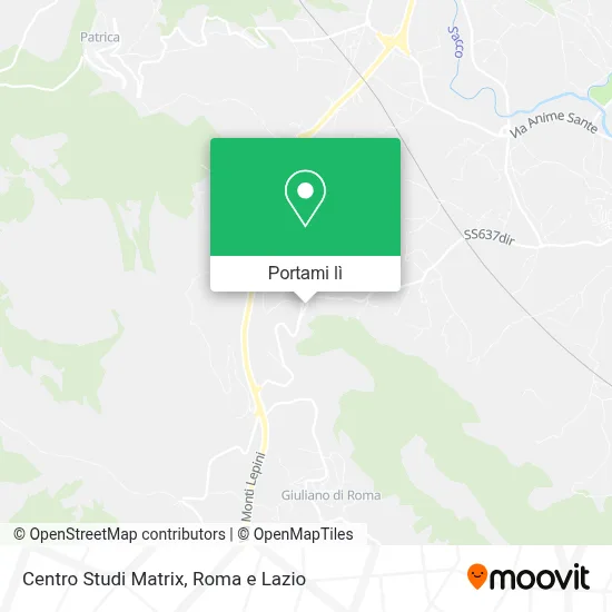 Mappa Centro Studi Matrix