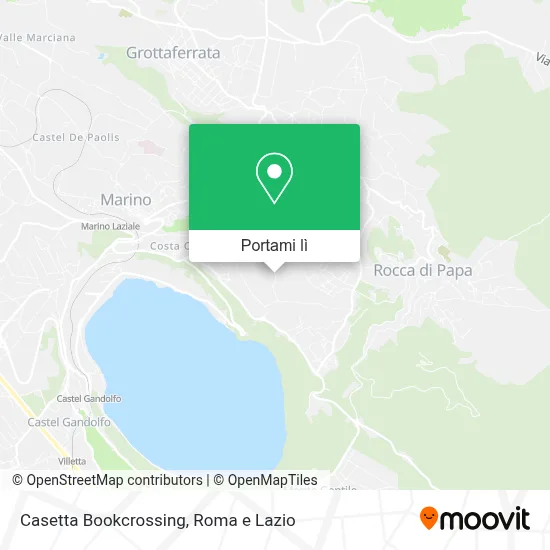 Mappa Casetta Bookcrossing