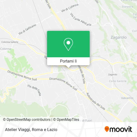 Mappa Atelier Viaggi