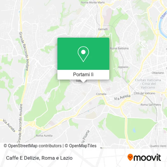 Mappa Caffe E Delizie
