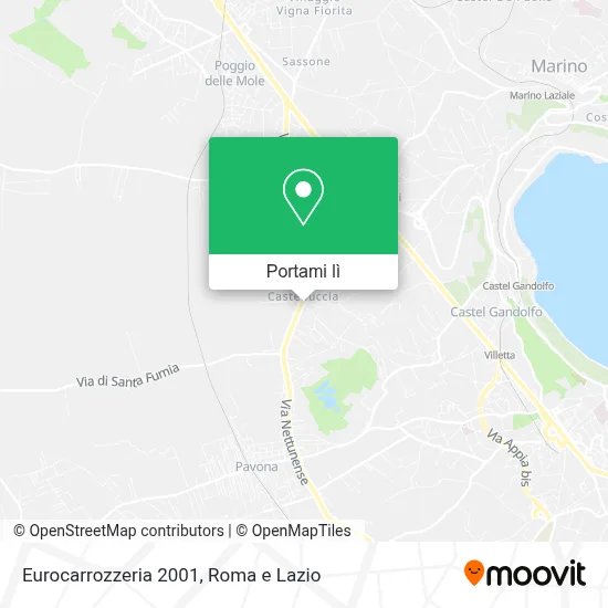 Mappa Eurocarrozzeria 2001
