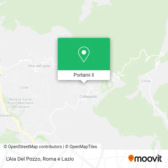 Mappa L'Aia Del Pozzo