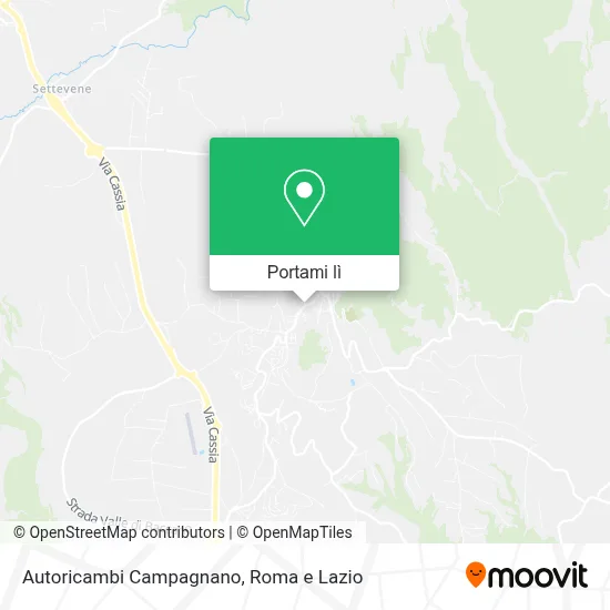 Mappa Autoricambi Campagnano