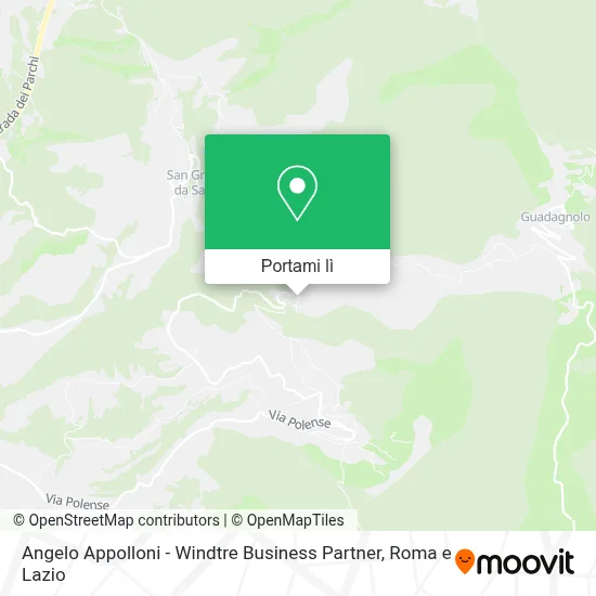 Mappa Angelo Appolloni - Windtre Business Partner