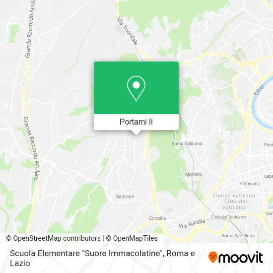 Mappa Scuola Elementare "Suore Immacolatine"