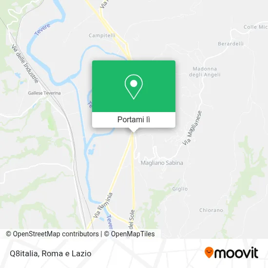 Mappa Q8italia