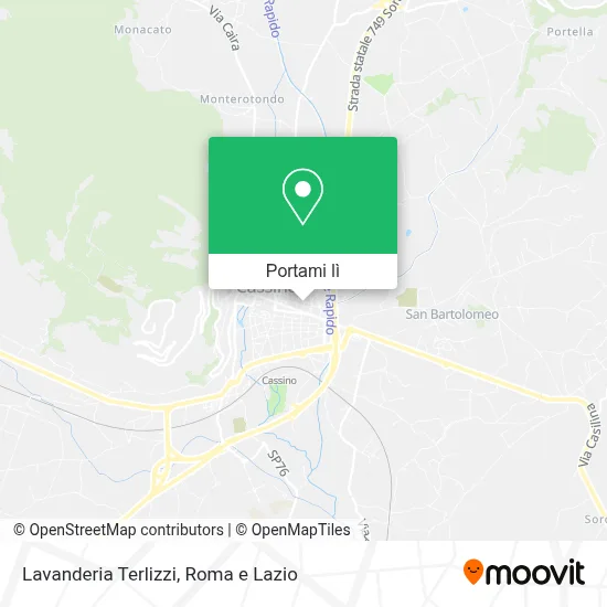 Mappa Lavanderia Terlizzi