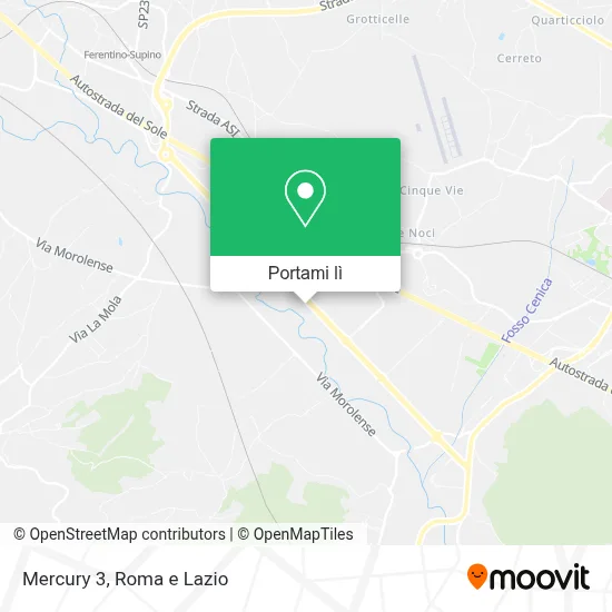 Mappa Mercury 3