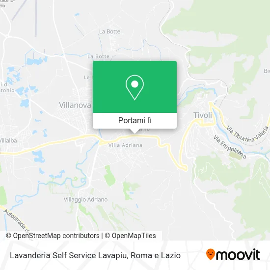 Mappa Lavanderia Self Service Lavapiu
