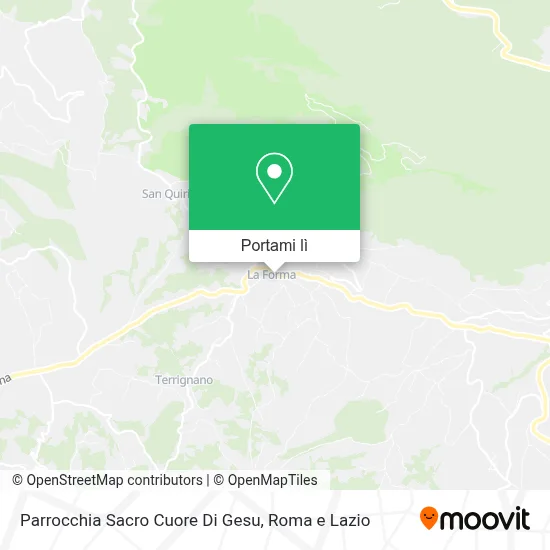 Mappa Parrocchia Sacro Cuore Di Gesu