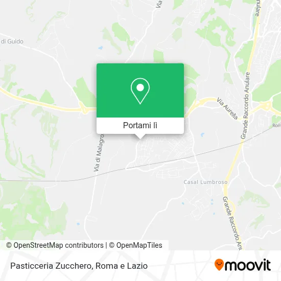 Mappa Pasticceria Zucchero
