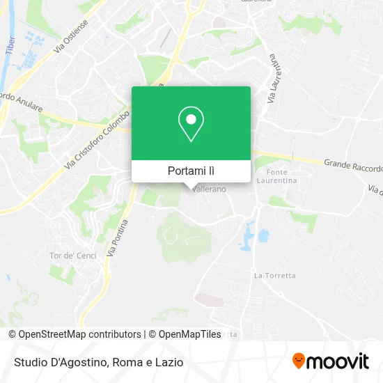 Mappa Studio D'Agostino