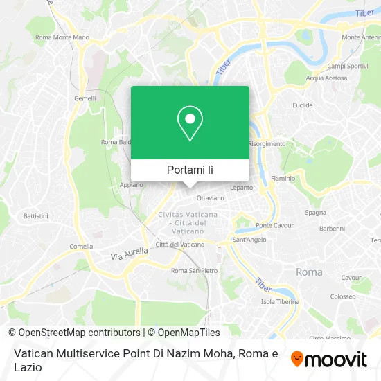 Mappa Vatican Multiservice Point Di Nazim Moha