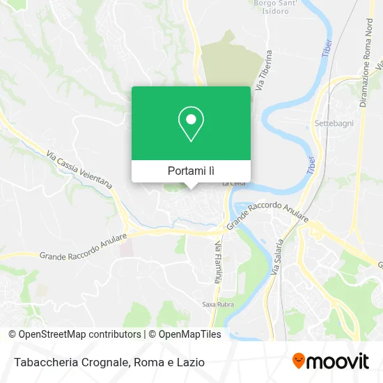 Mappa Tabaccheria Crognale