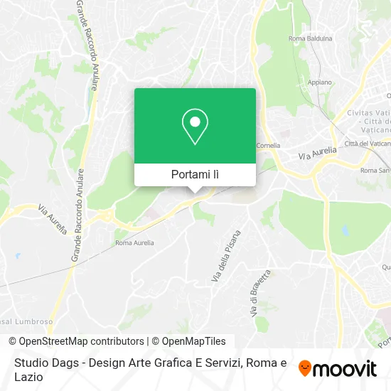 Mappa Studio Dags - Design Arte Grafica E Servizi