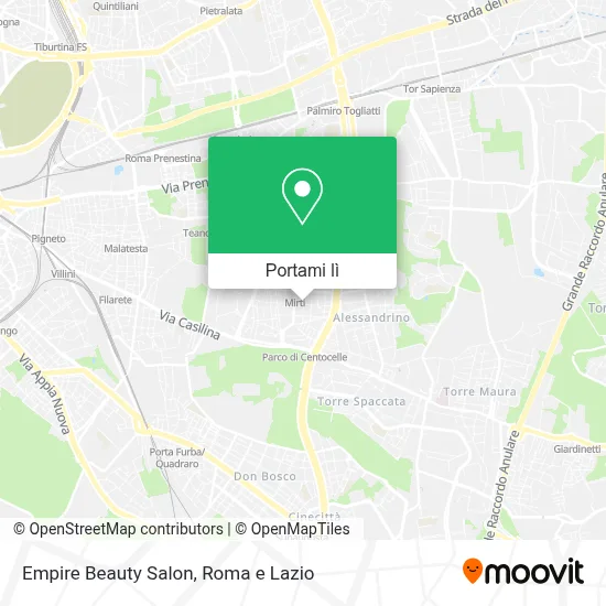 Mappa Empire Beauty Salon