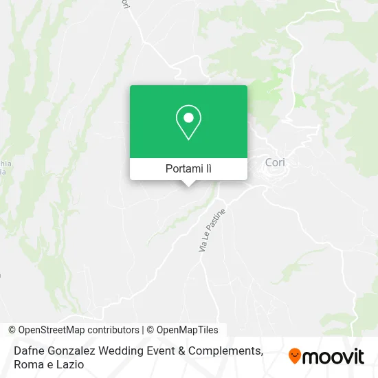 Mappa Dafne Gonzalez Wedding Event & Complements