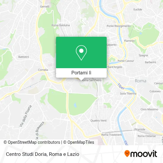 Mappa Centro Studi Doria