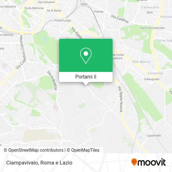 Mappa Ciampavivaio