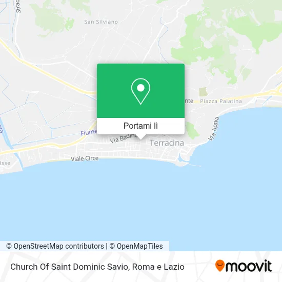 Mappa Church Of Saint Dominic Savio