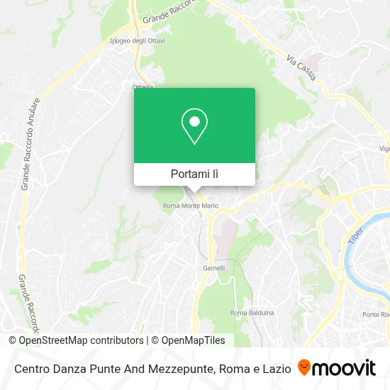 Mappa Centro Danza Punte And Mezzepunte