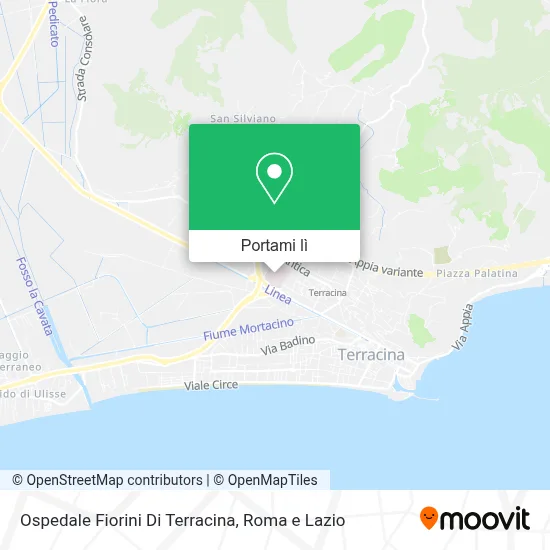 Mappa Ospedale Fiorini Di Terracina