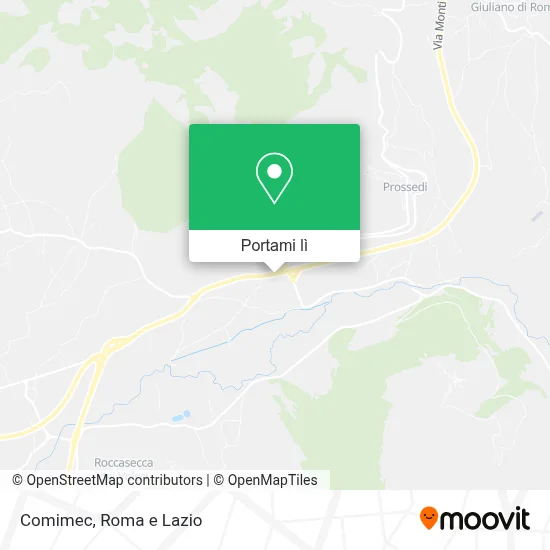 Mappa Comimec