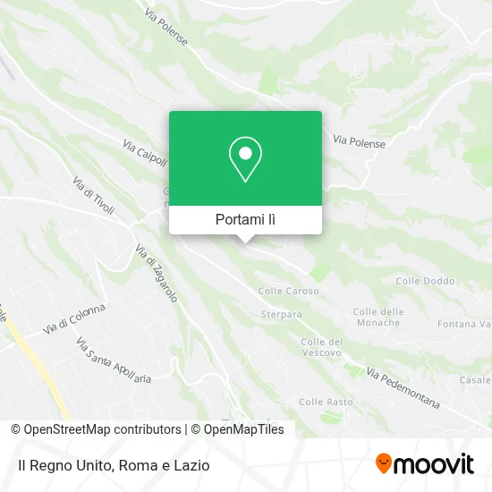 Mappa Il Regno Unito