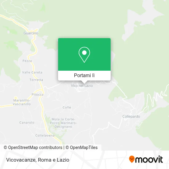 Mappa Vicovacanze