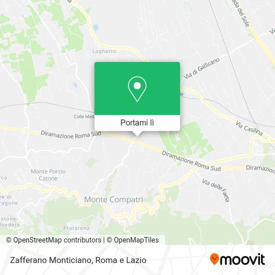 Mappa Zafferano Monticiano