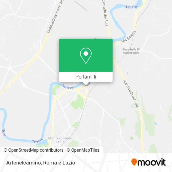 Mappa Artenelcamino