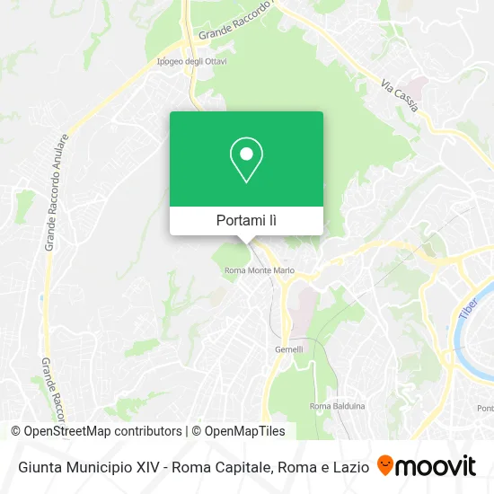 Mappa Giunta Municipio XIV - Roma Capitale