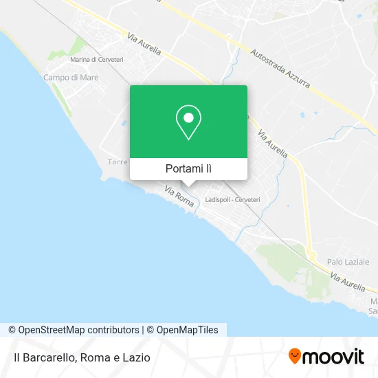 Mappa Il Barcarello